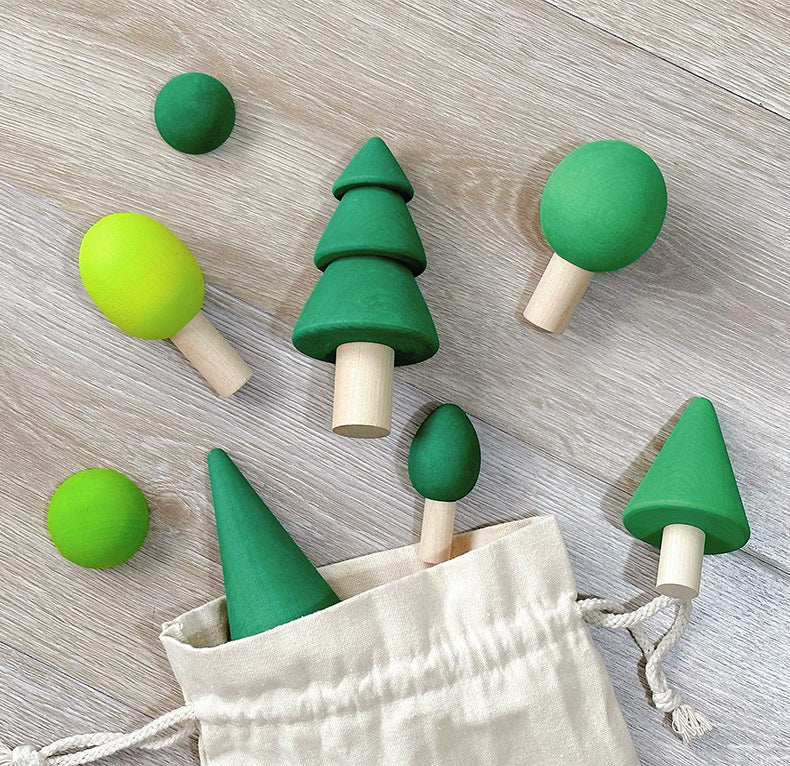 Mini Forest Rainbow Blocks
