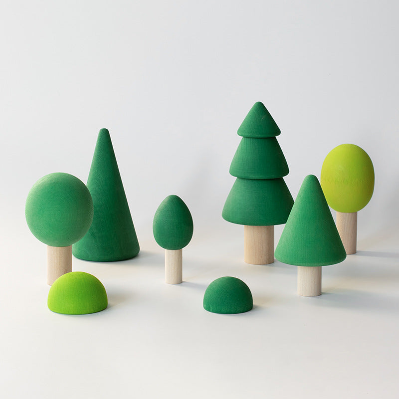 Mini Forest Rainbow Blocks