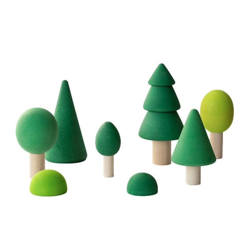 Mini Forest Rainbow Blocks
