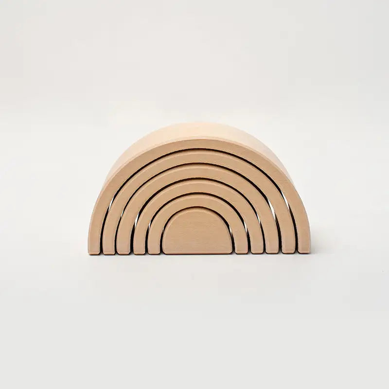 Mini Wooden Rainbow Stacker
