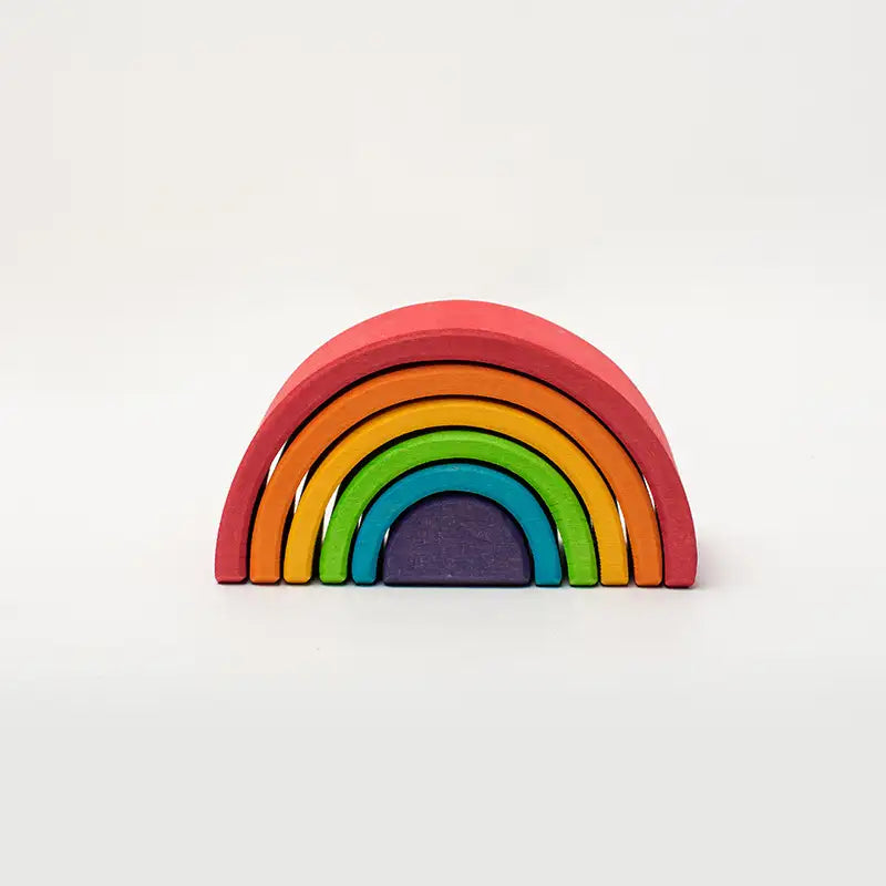 Mini Wooden Rainbow Stacker