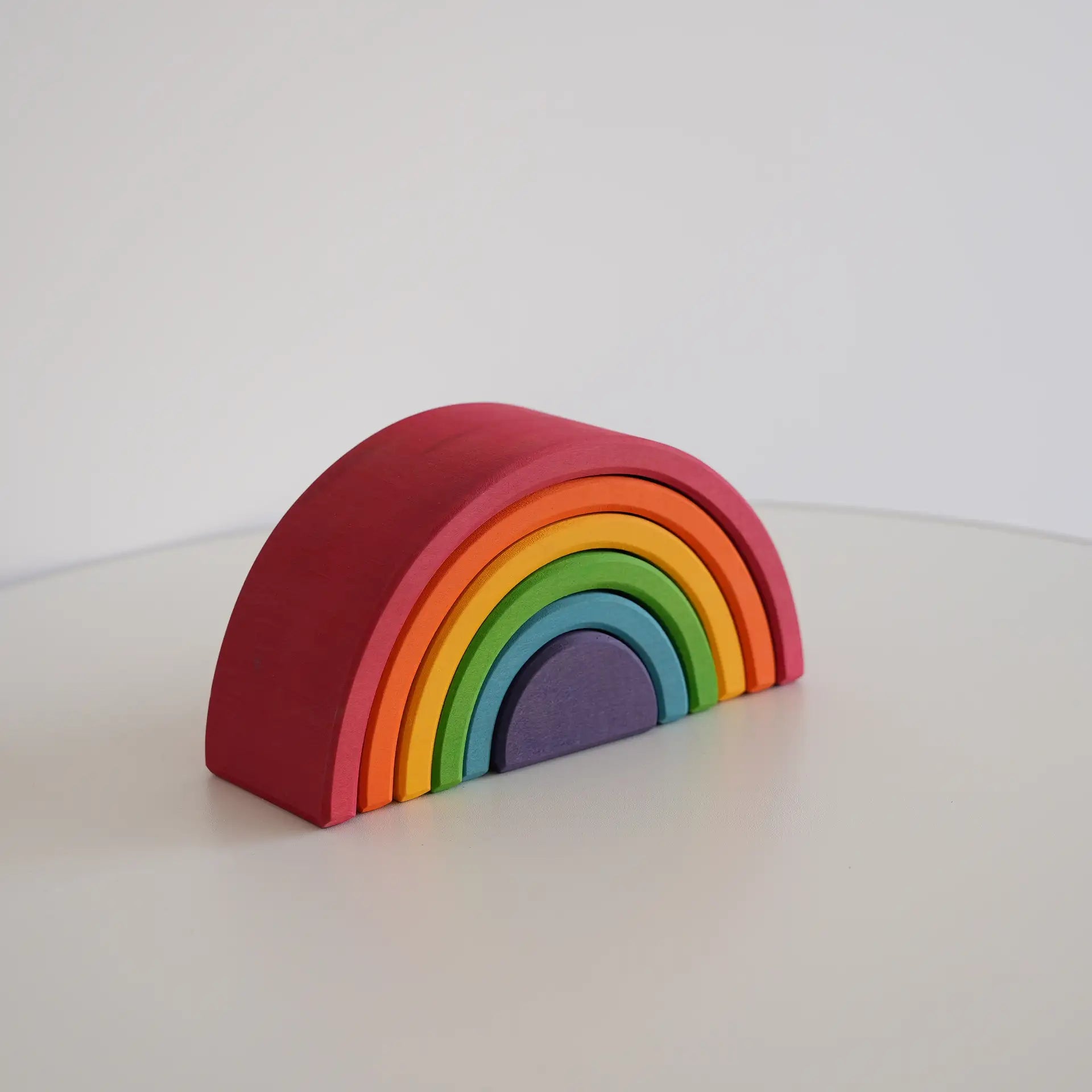 Wooden Rainbow Stacking Toy