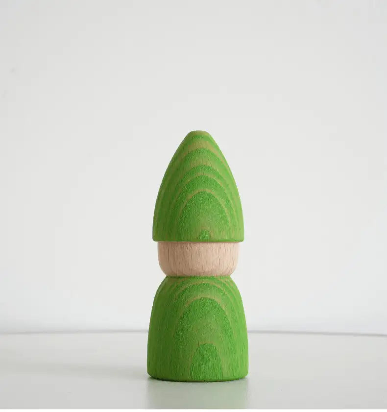 Montessori Wooden Peg Dolls Collection