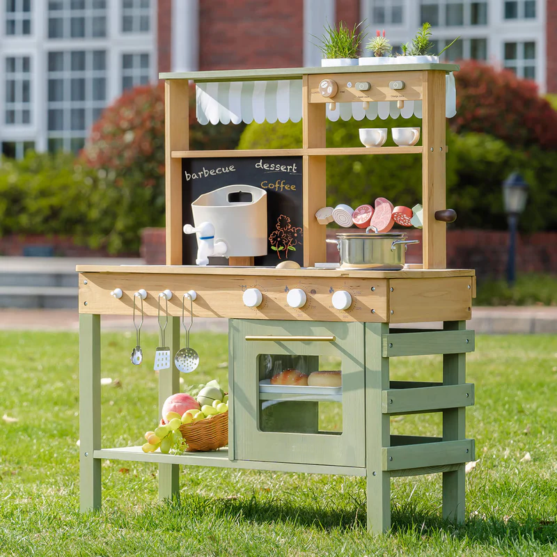Outdoor Wooden Mud Kitchen - Lunamoa