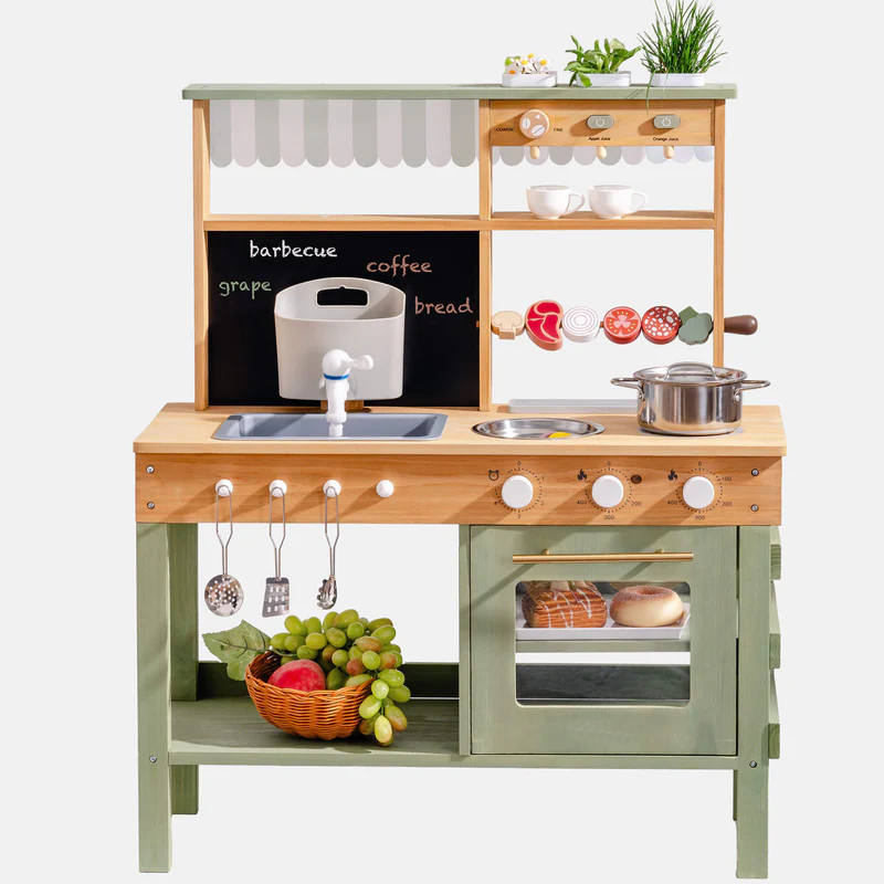 Outdoor Wooden Mud Kitchen - Lunamoa