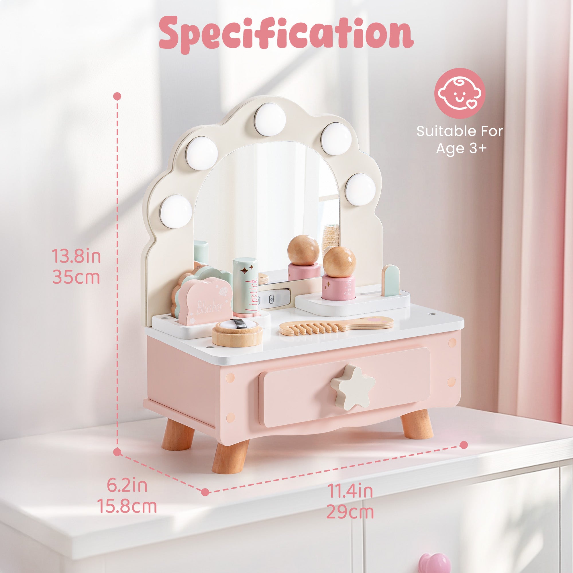 Shell Tabletop Vanity