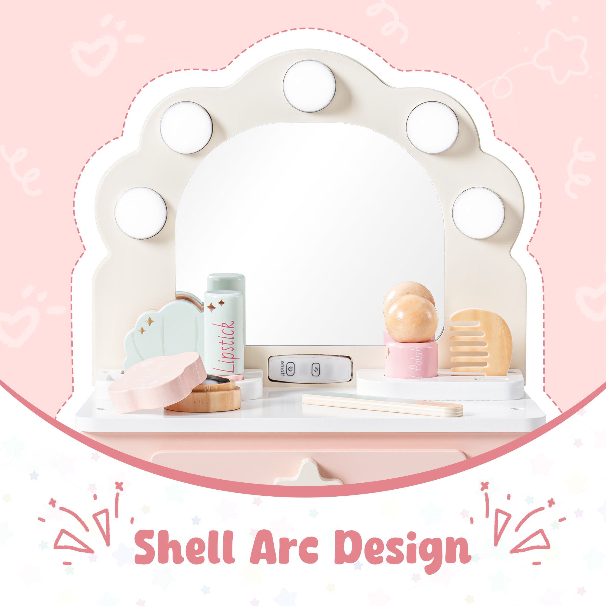 Shell Tabletop Vanity