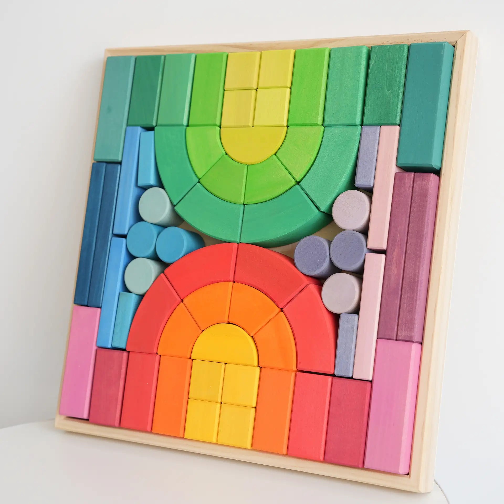 Lunamoa Rainbow Castle Blocks