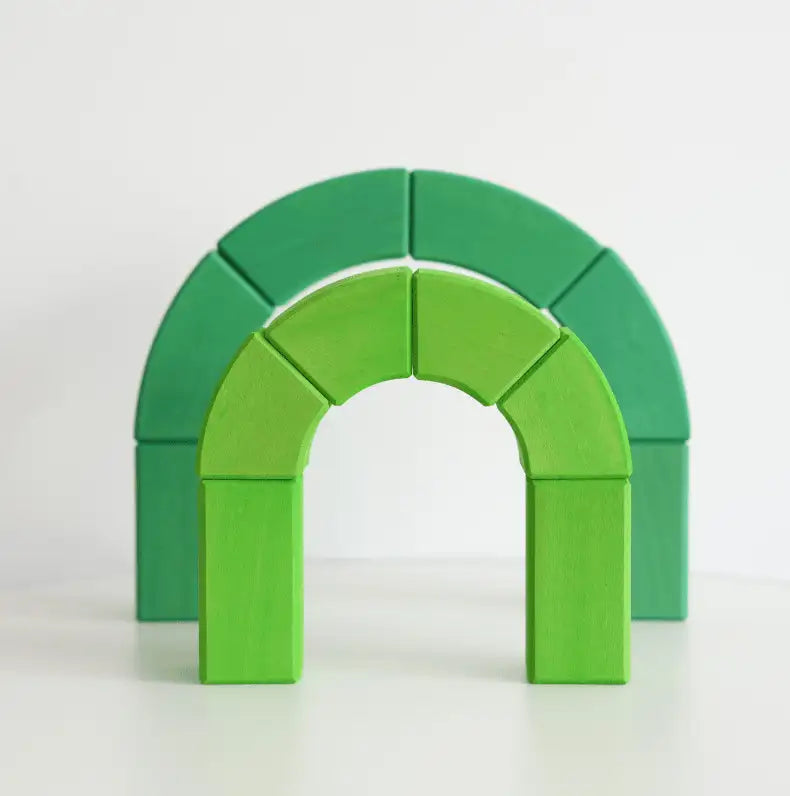Lunamoa Rainbow Castle Blocks