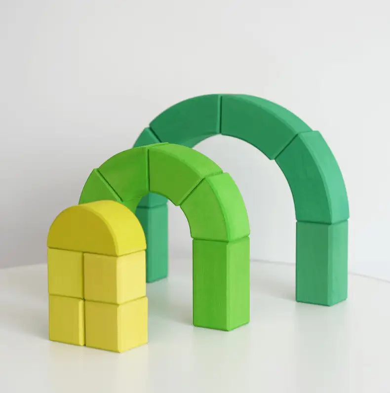 Lunamoa Rainbow Castle Blocks
