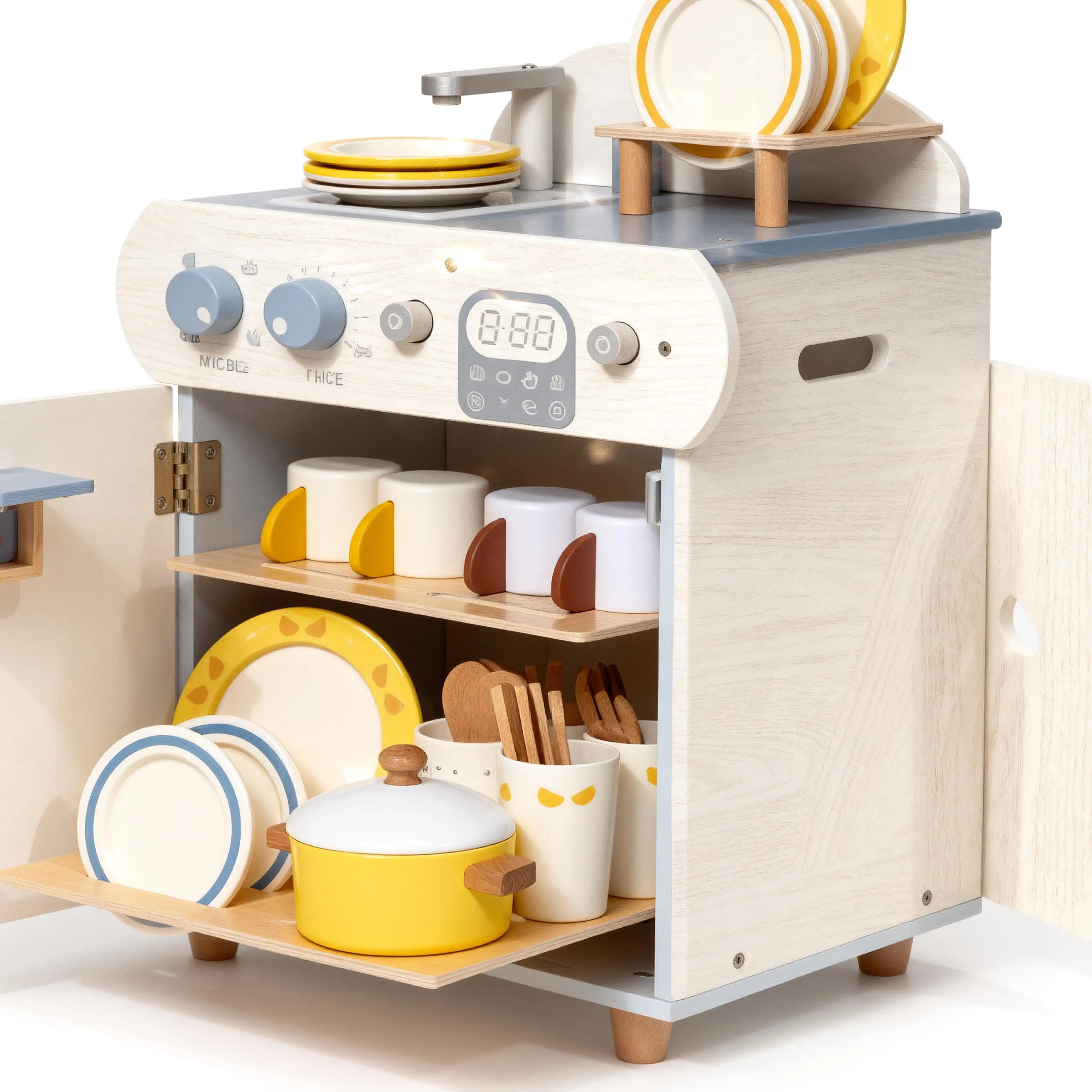Eco-Friendly Wooden Dishwasher