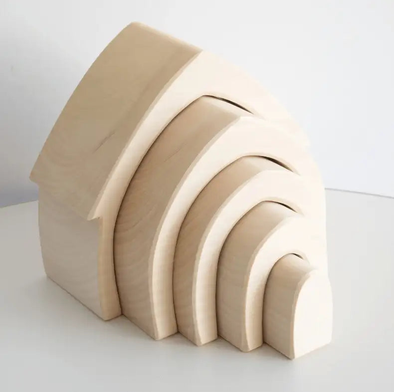 Montessori Birch Wood Small House