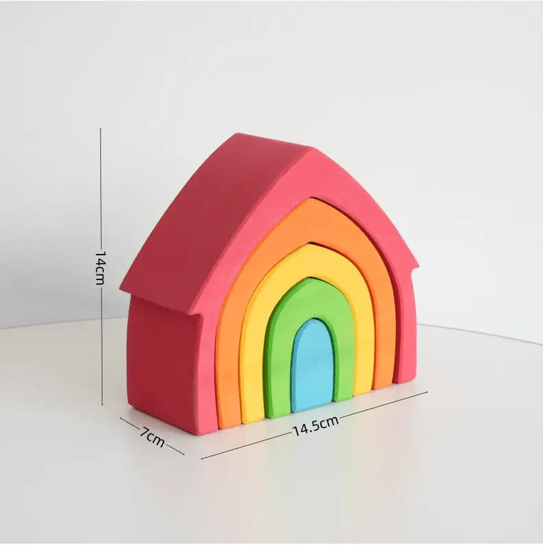 Montessori Birch Wood Small House