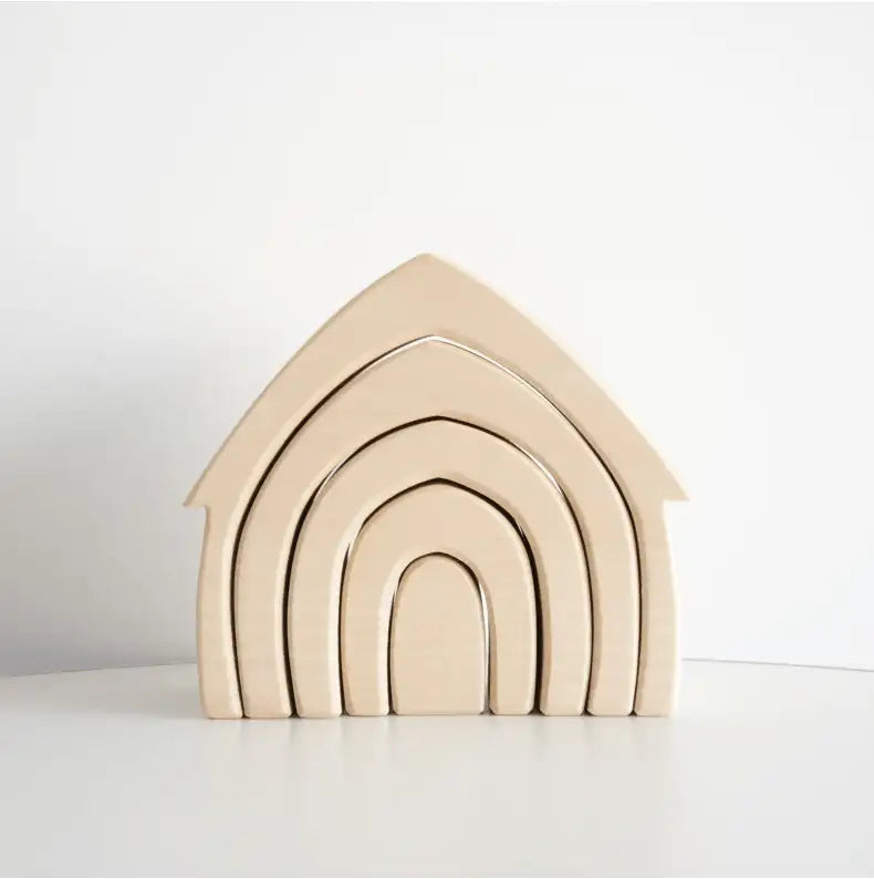 Montessori Birch Wood Small House