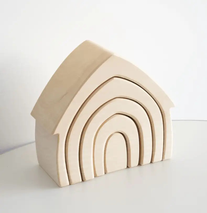 Montessori Birch Wood Small House