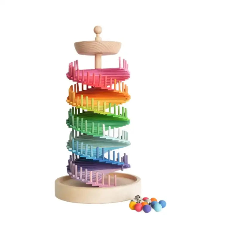 Wooden Block Set – Montessori Educational Building Toy for Kids