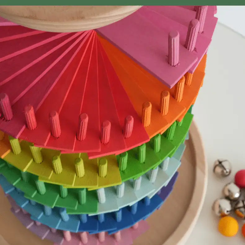 Wooden Block Set – Montessori Educational Building Toy for Kids