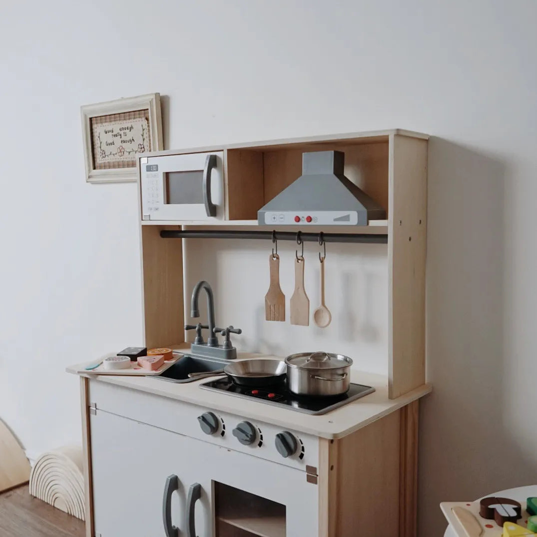 Cuisine en bois pour enfants