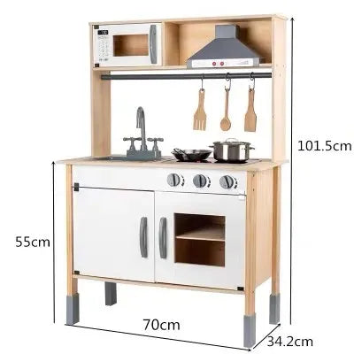Cuisine en bois pour enfants