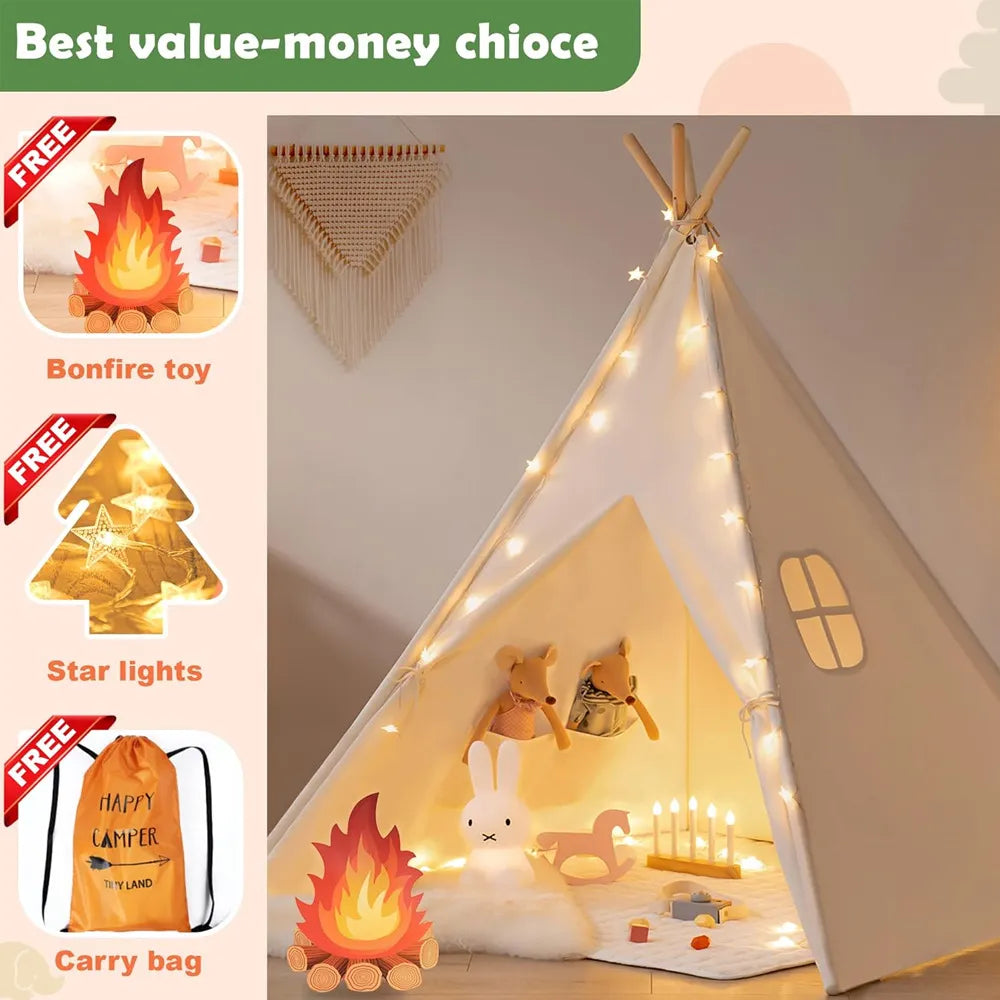 Kids Indoor Teepee Tent