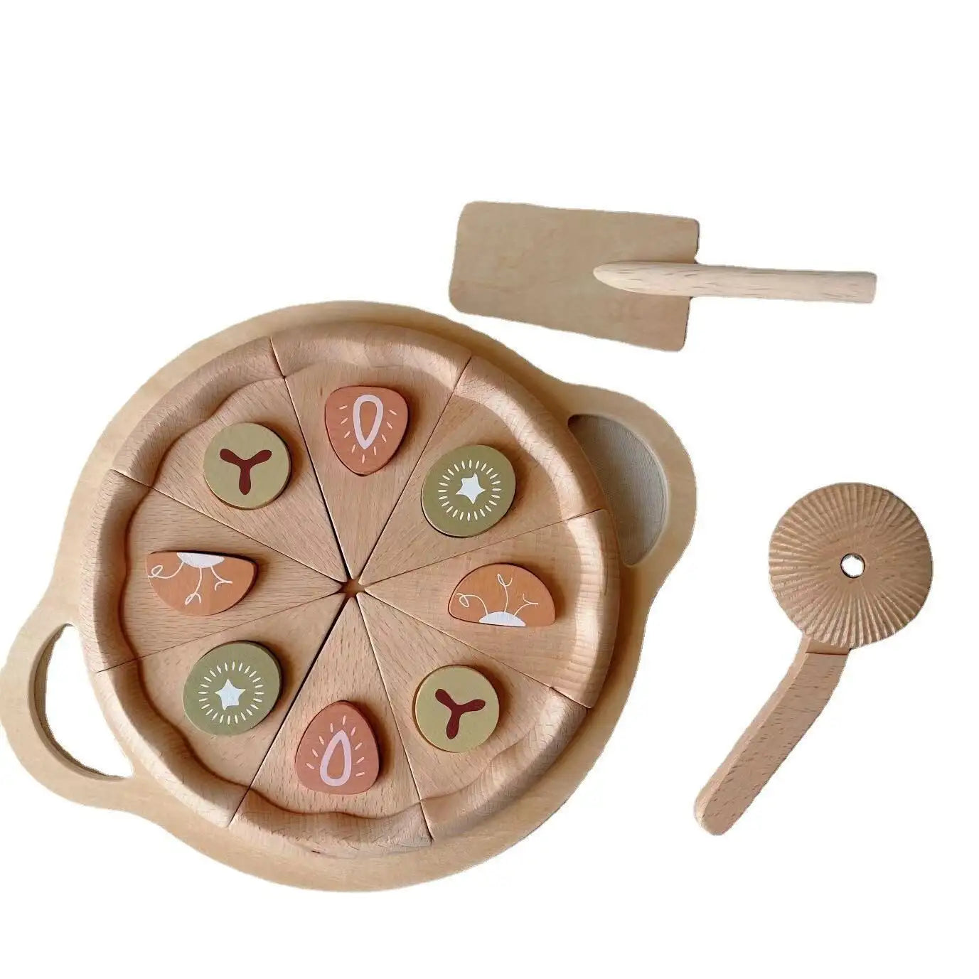 Wooden Pretend Kitchen Playset for Kids - Lunamoa