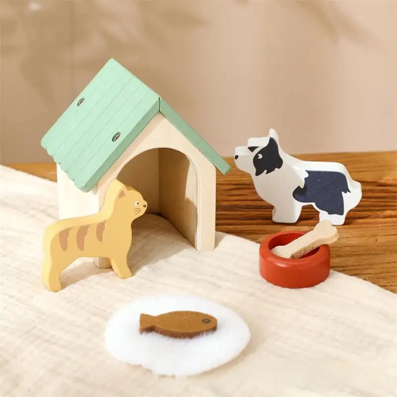Maisonnette en bois Lunamoa pour tout-petits