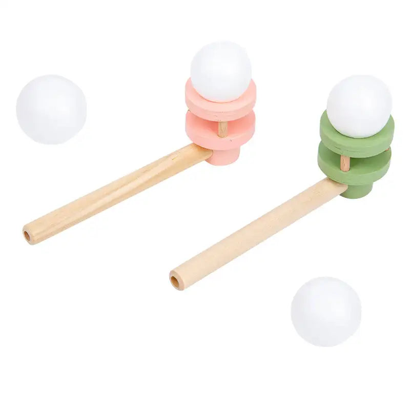 Jouet sensoriel en bois avec boule flottante