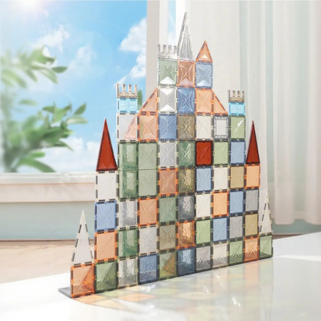 Montessori Magnetic Shape Sorting Blocks