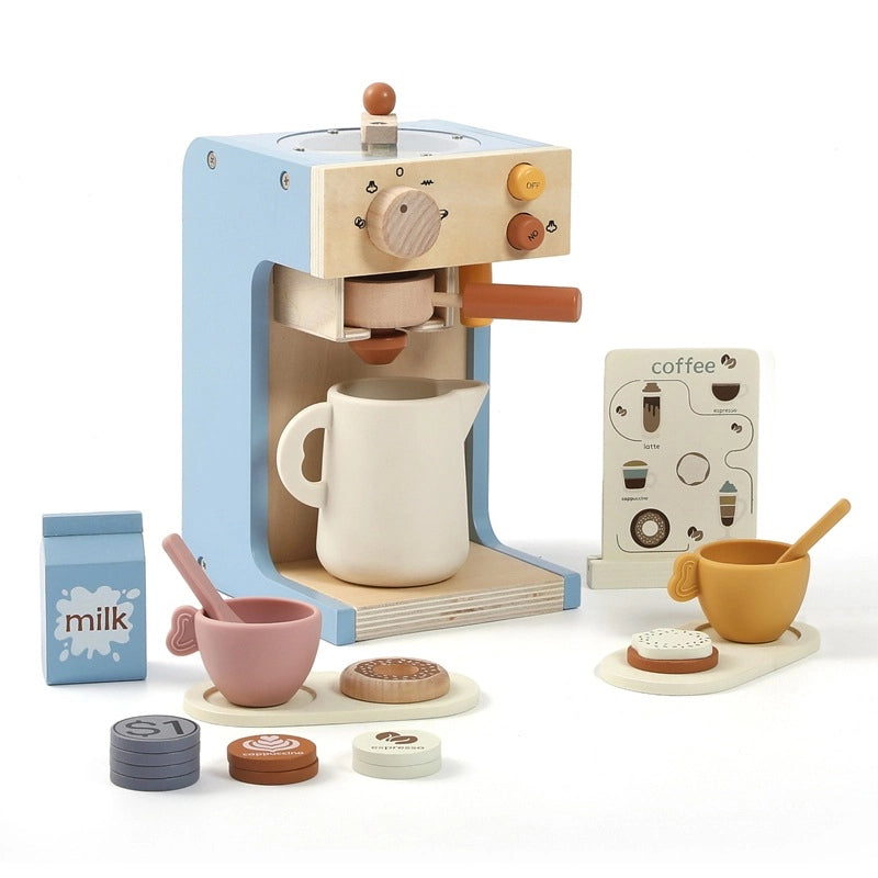 Montessori Wooden Coffee Maker Toy