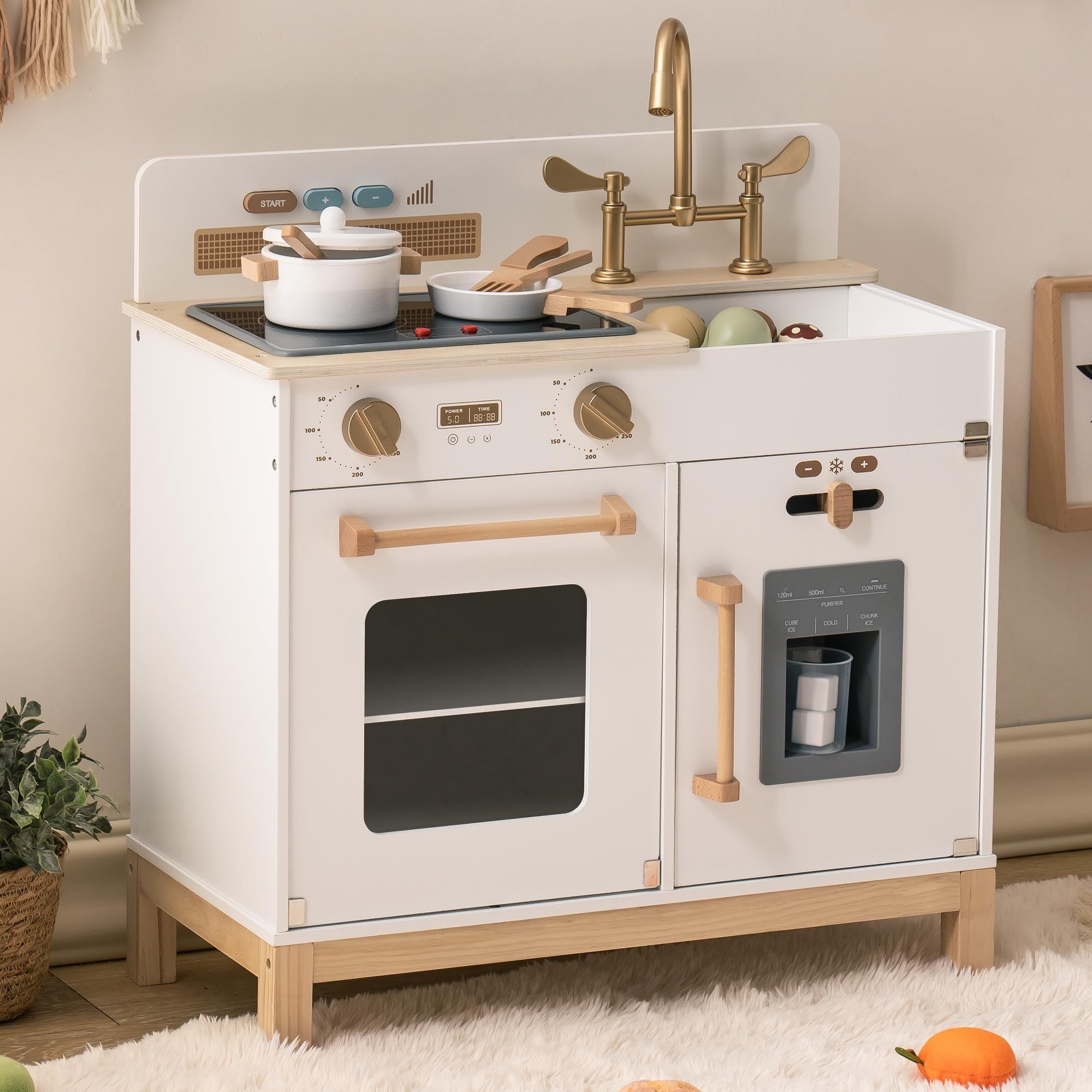 Montessori Wooden Toy Kitchen