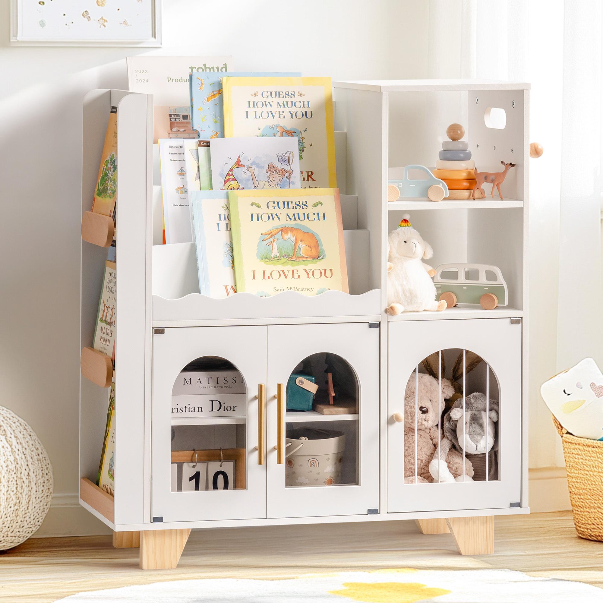 Wooden Toy Organizer
