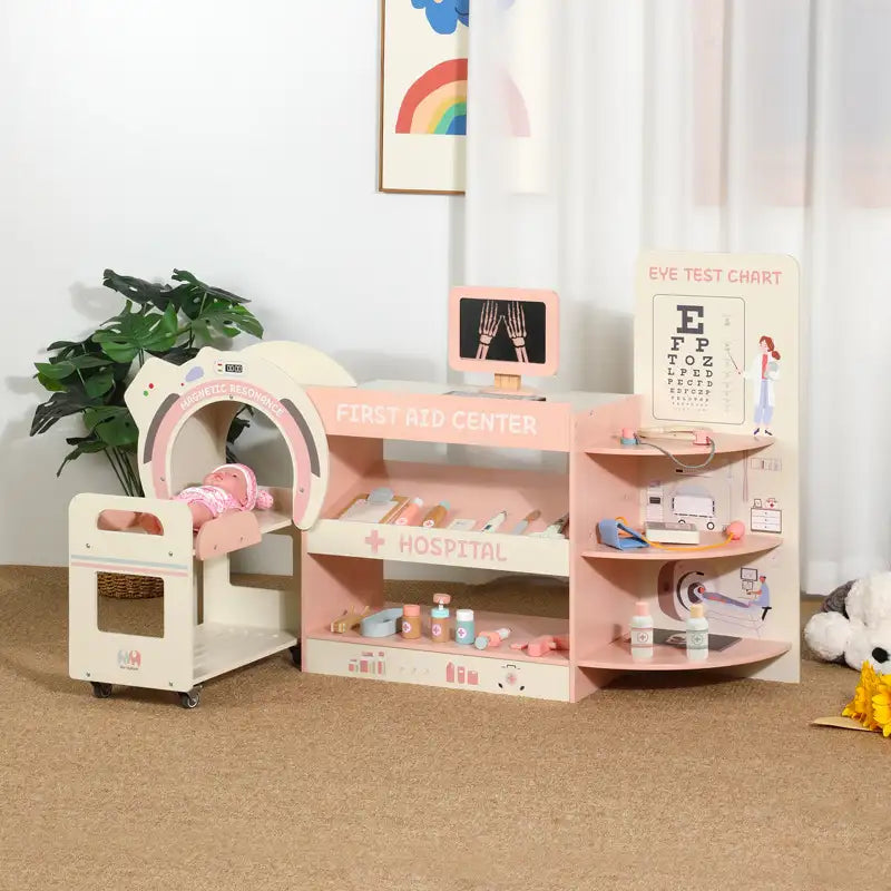 Wooden Doctor Pretend Play Set