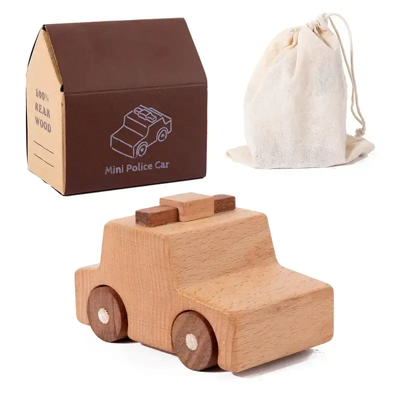 Wooden Construction Vehicle Toy for Kids - Lunamoa