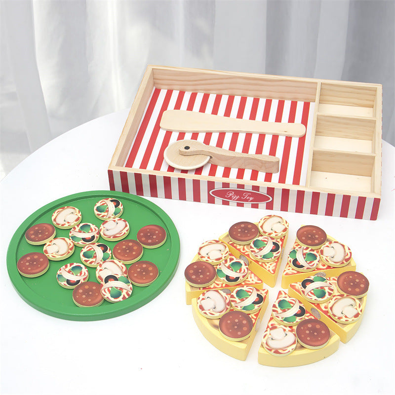 Wooden Pizza Toy