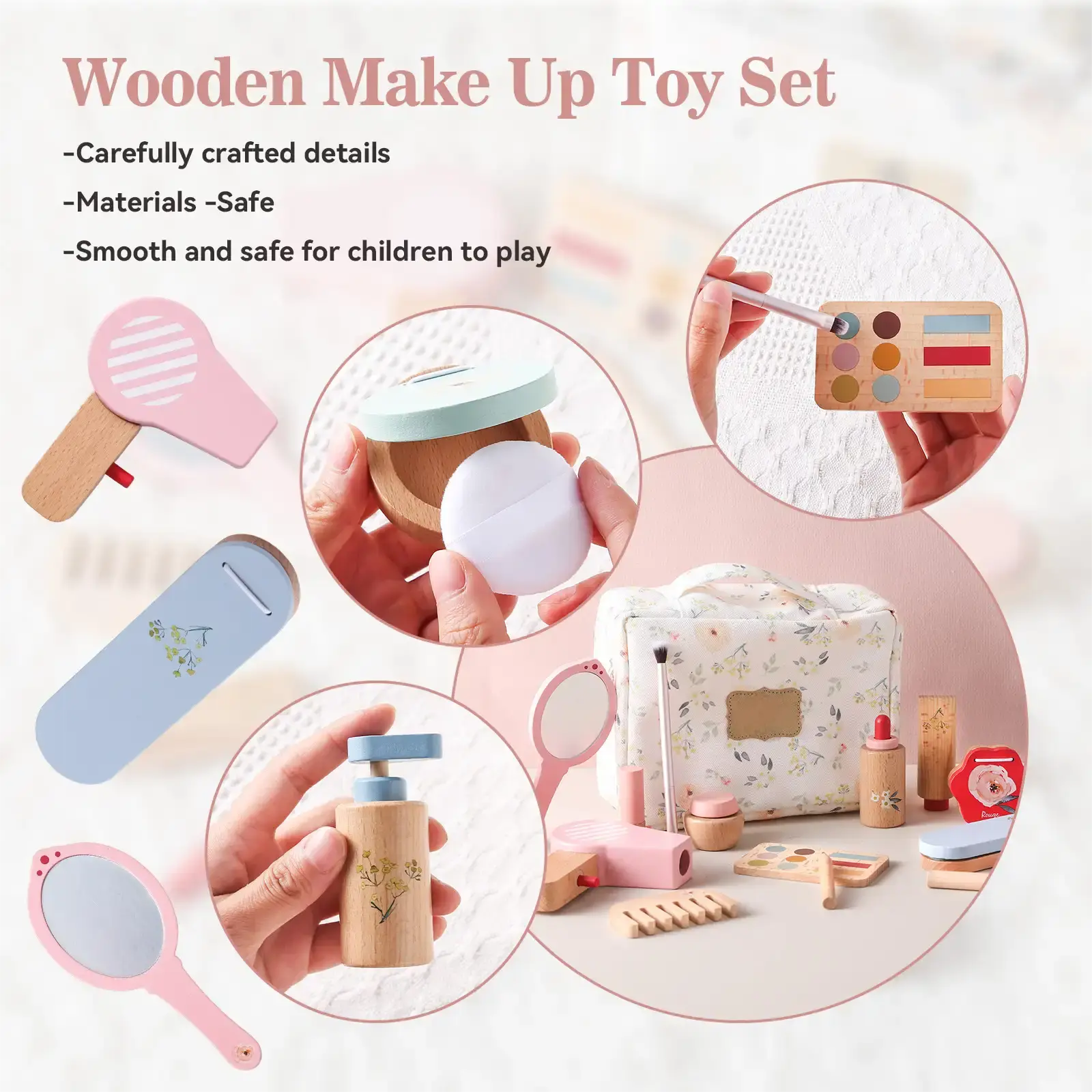 Wooden Makeup Toy
