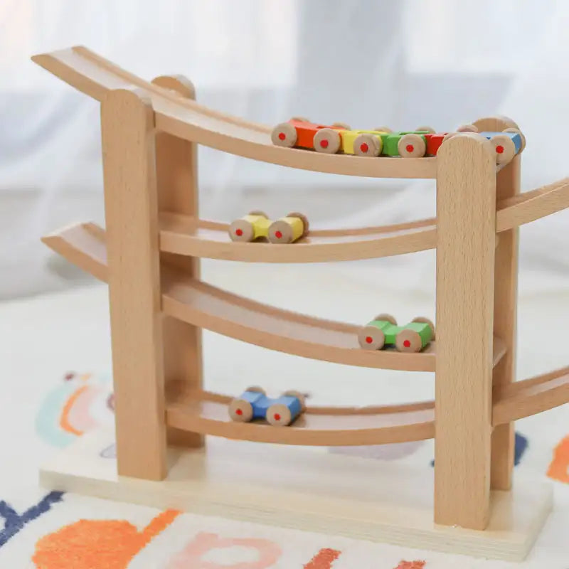 Wooden Track Building Blocks