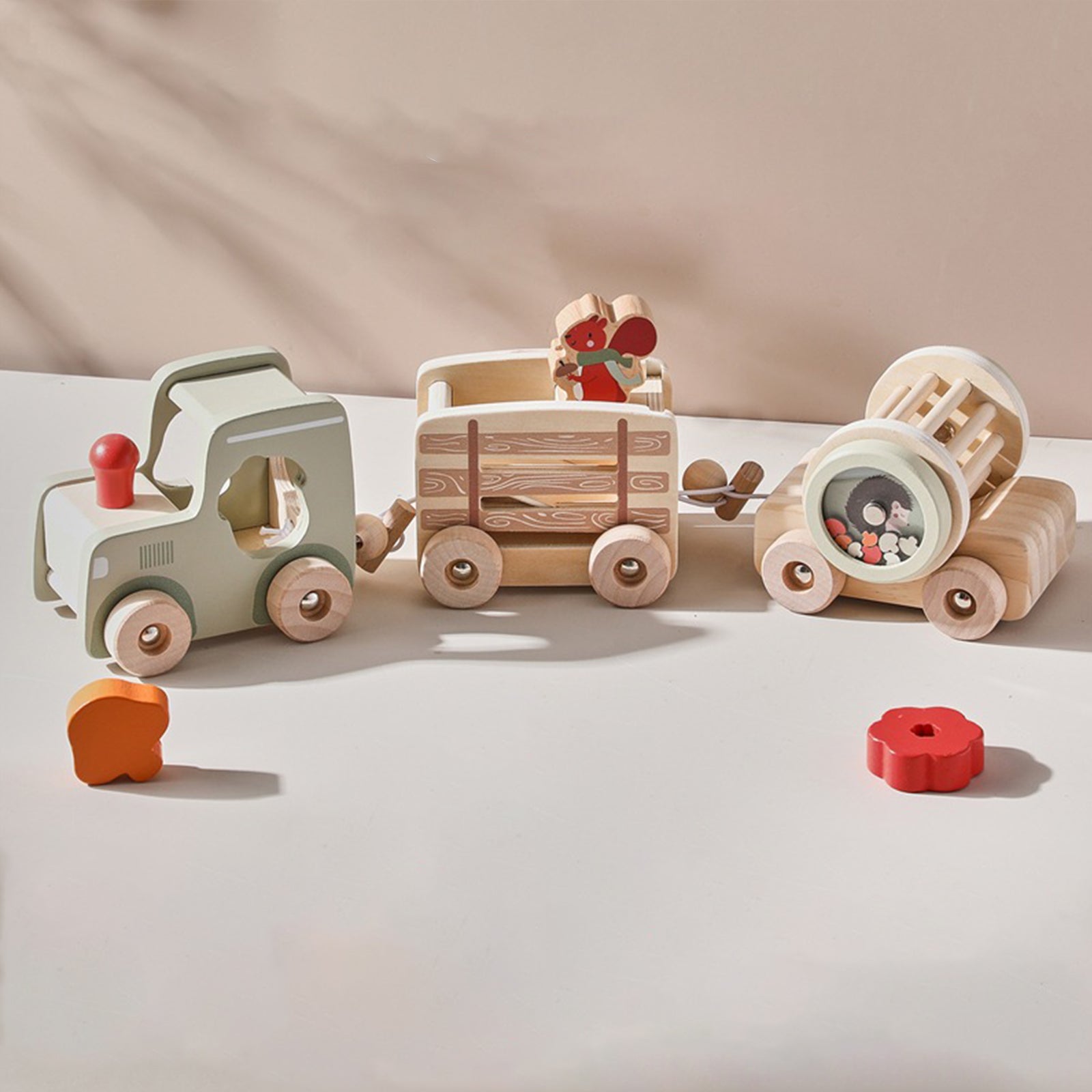 Train en bois pour tout-petits