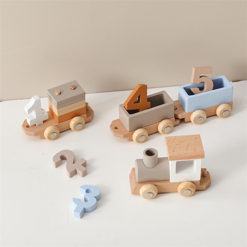 Wooden Train Set