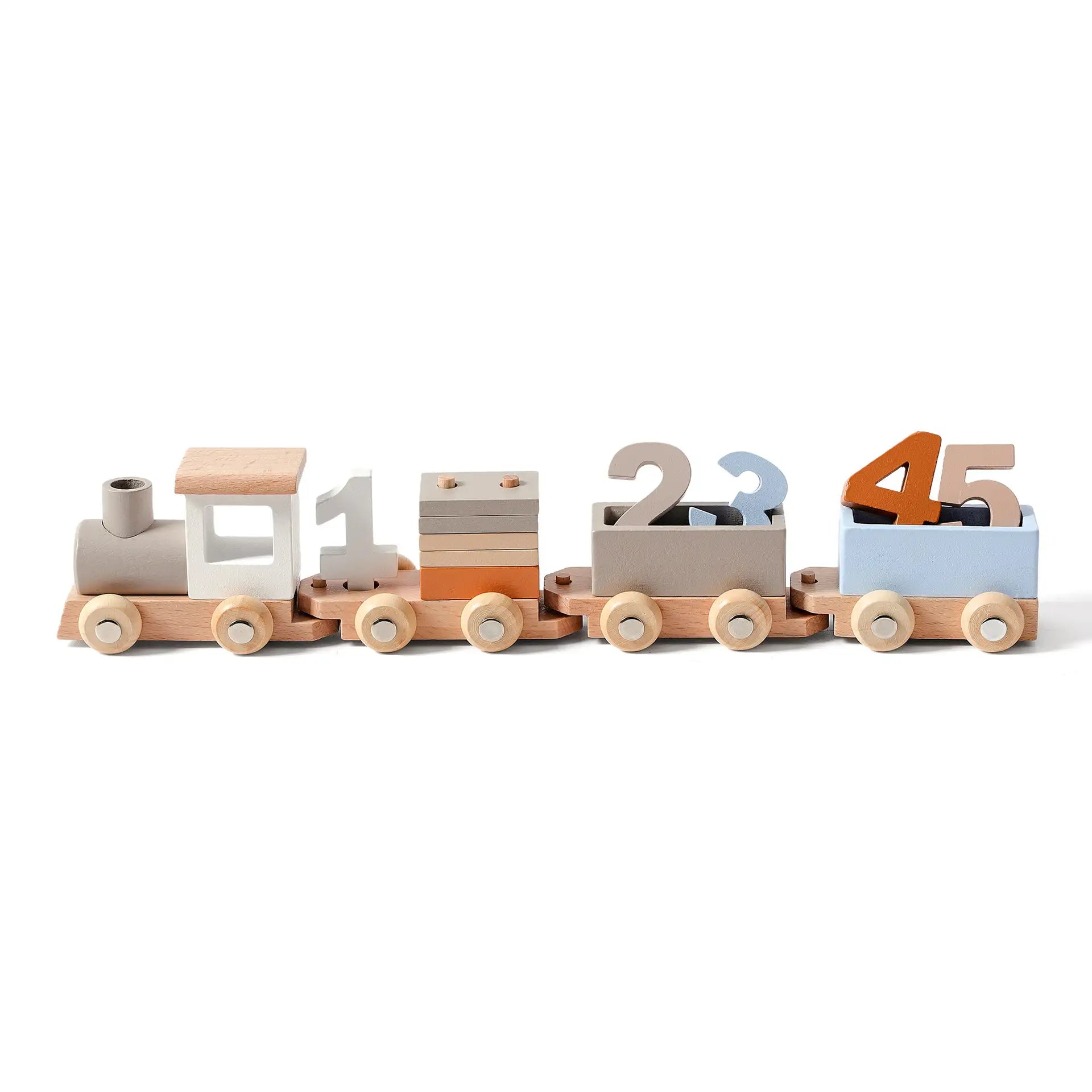 Wooden Train Set
